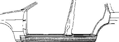 VAN WEZEL 3730104 -  Накладка порога